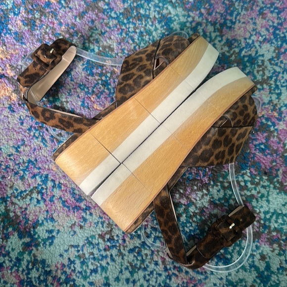 🐆Veronica Beard Wynie Platform Sandals🐆 - Picture 7 of 14